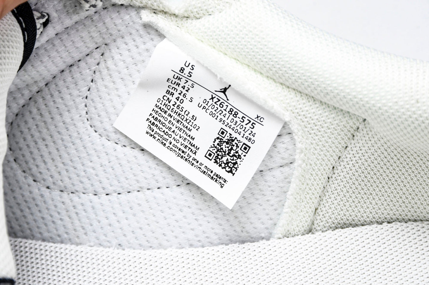 Travis Scott AJ1 Low x Stussy 'White Black Grey Red' (Custom)