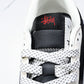 Travis Scott AJ1 Low x Stussy 'White Black Grey Red' (Custom)