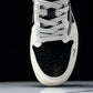 Travis Scott AJ1 Low x Stussy 'White Black Grey Red' (Custom)