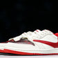 Travis Scott AJ1 Low x Year of The Snake x Supreme 'White Red' (Custom)