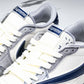 Travis Scott AJ1 Low x Supreme 'Grey Navy' (Custom)