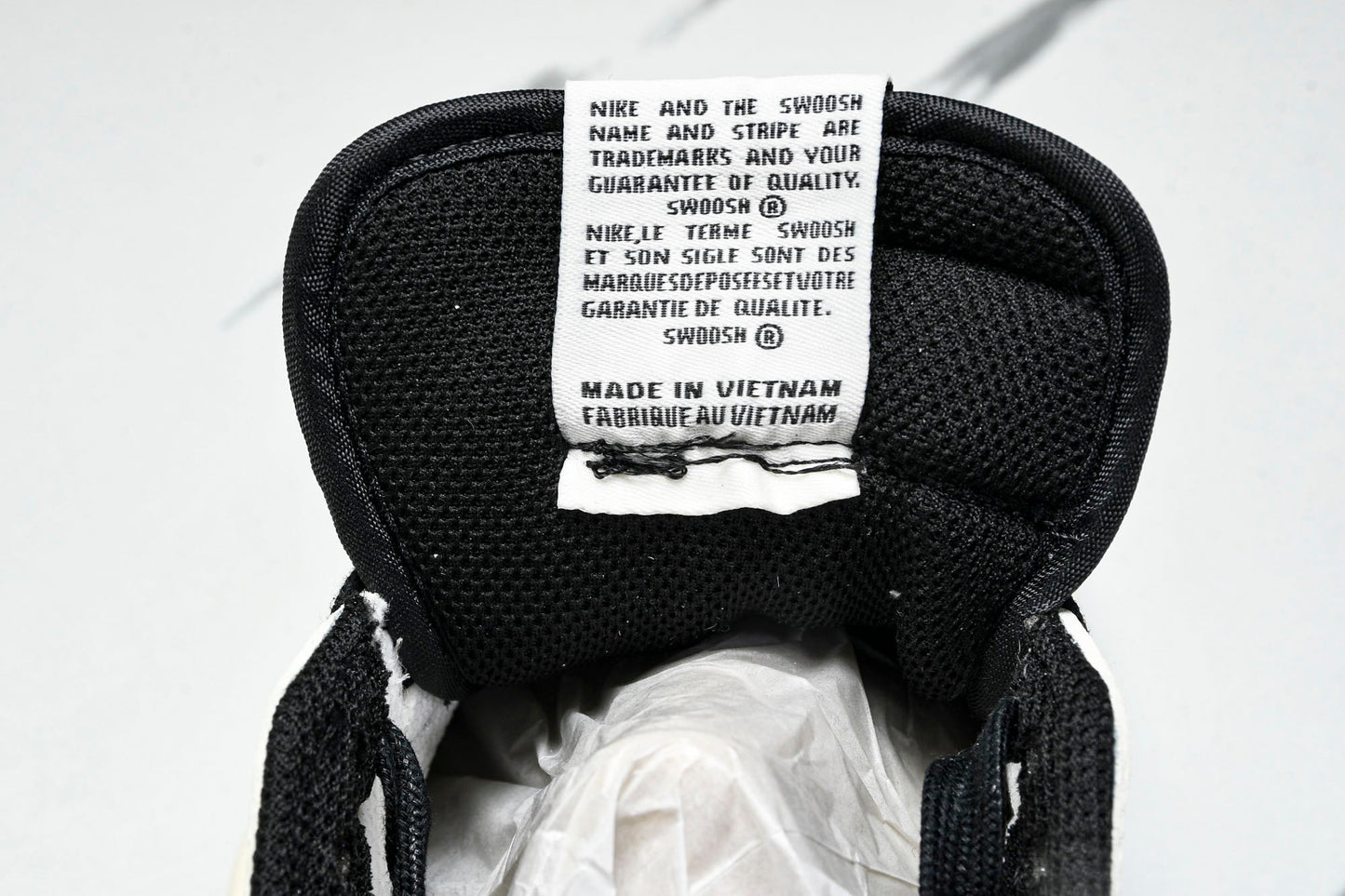 Travis Scott AJ1 Low x Supreme 'White Black' (Custom)