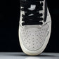 Travis Scott AJ1 Low x Supreme 'White Black' (Custom)