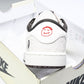 Travis Scott AJ1 Low x BAPE 'White Grey' (Custom)