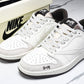 Travis Scott AJ1 Low x BAPE 'White Grey' (Custom)
