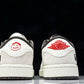 Travis Scott AJ1 Low x BAPE 'White Grey' (Custom)