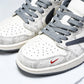 Travis Scott AJ1 Low x Year of The Snake 'White Grey' (Custom)