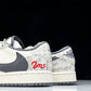 Travis Scott AJ1 Low x Year of The Snake 'White Grey' (Custom)
