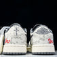 Travis Scott AJ1 Low x Year of The Snake 'White Grey' (Custom)