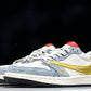 Travis Scott AJ1 Low x Year of The Snake 'Gold Grey' (Custom) - UK 6.5 / US 7.5 / EU 40.5