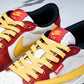 Travis Scott AJ1 Low x Year of The Snake x Supreme 'Red Yellow' (Custom)