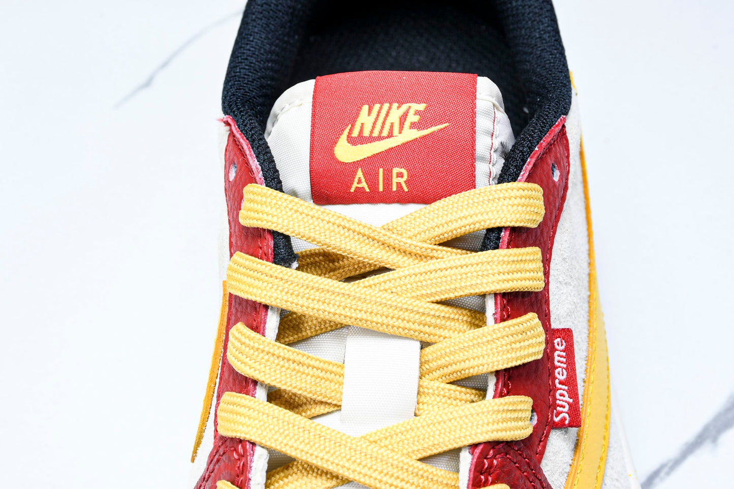 Travis Scott AJ1 Low x Year of The Snake x Supreme 'Red Yellow' (Custom)