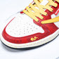Travis Scott AJ1 Low x Year of The Snake x Supreme 'Red Yellow' (Custom)