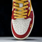 Travis Scott AJ1 Low x Year of The Snake x Supreme 'Red Yellow' (Custom)