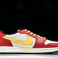 Travis Scott AJ1 Low x Year of The Snake x Supreme 'Red Yellow' (Custom)