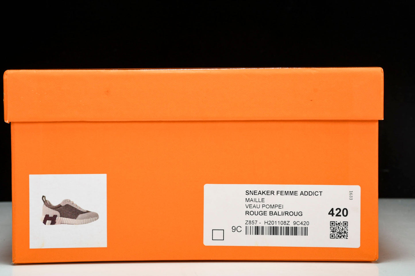 Нermès Bouncing Sneaker 'Beige Argile Blanc'