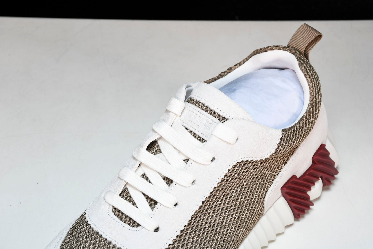 Нermès Bouncing Sneaker 'Beige Argile Blanc'
