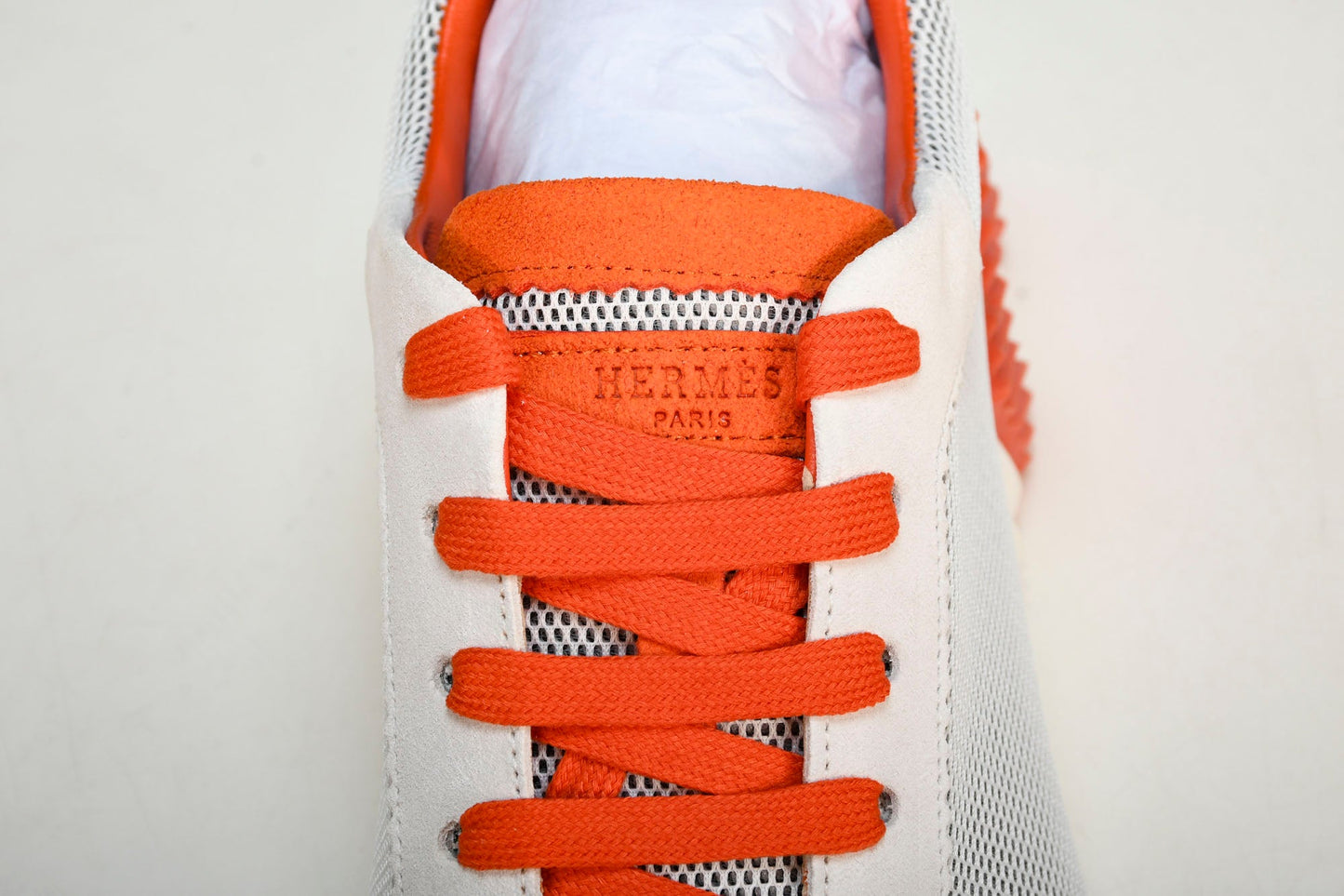 Нermès Bouncing Sneaker 'Blanc Orange Bleu'