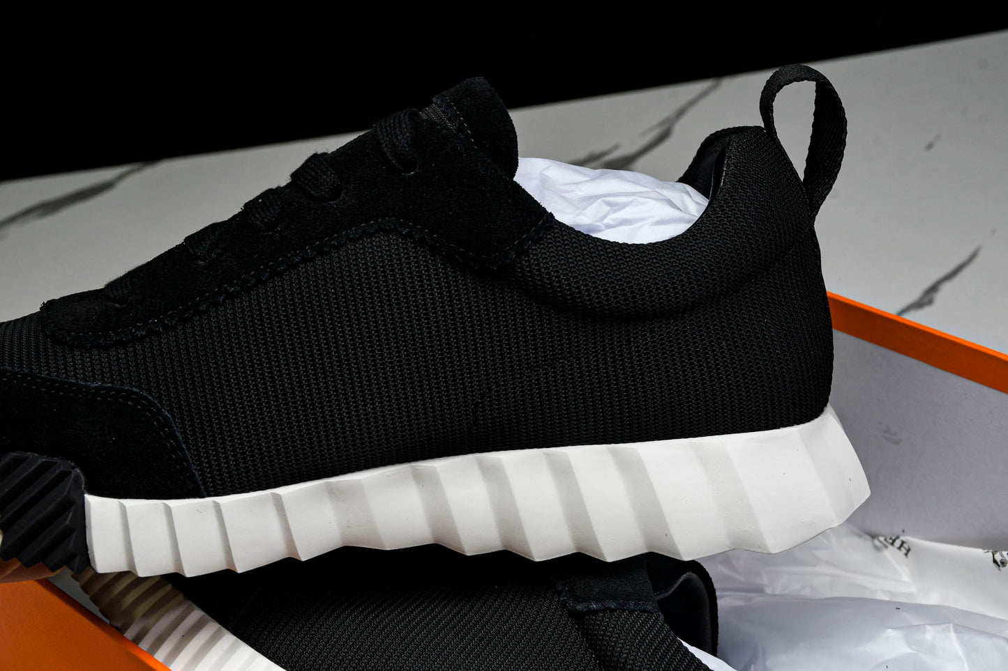 Нermès Bouncing Sneaker 'Noir Blanc'