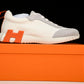 Нermès Bouncing Sneaker 'Blanc Orange Gris'