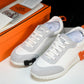 Нermès Bouncing Sneaker 'Blanc Orange Gris'