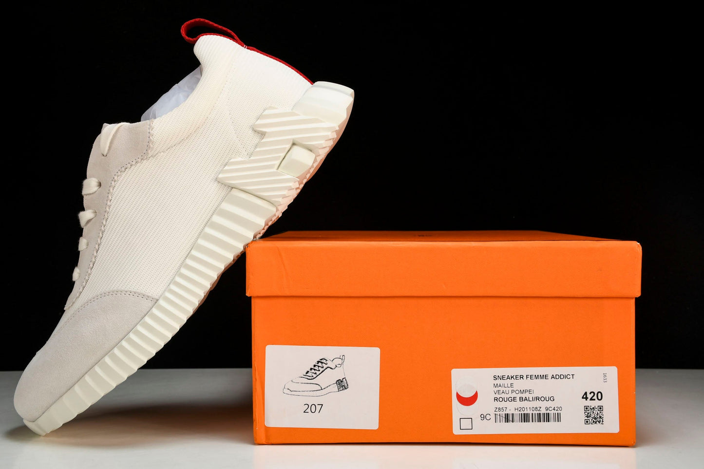 Нermès Bouncing Sneaker 'Blanc'