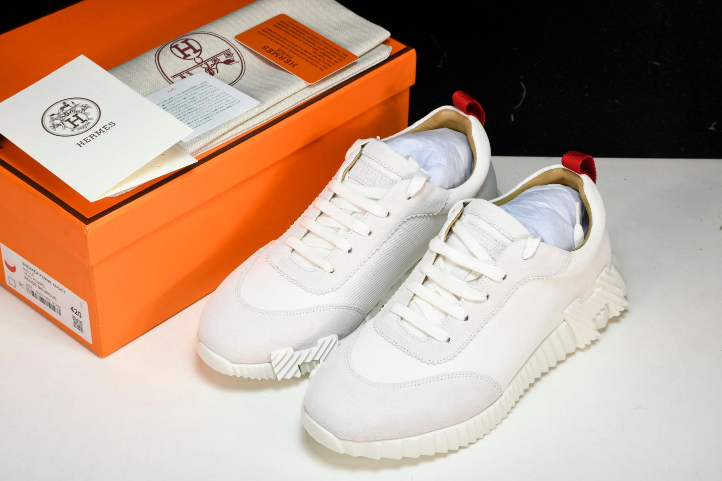 Нermès Bouncing Sneaker 'Blanc'