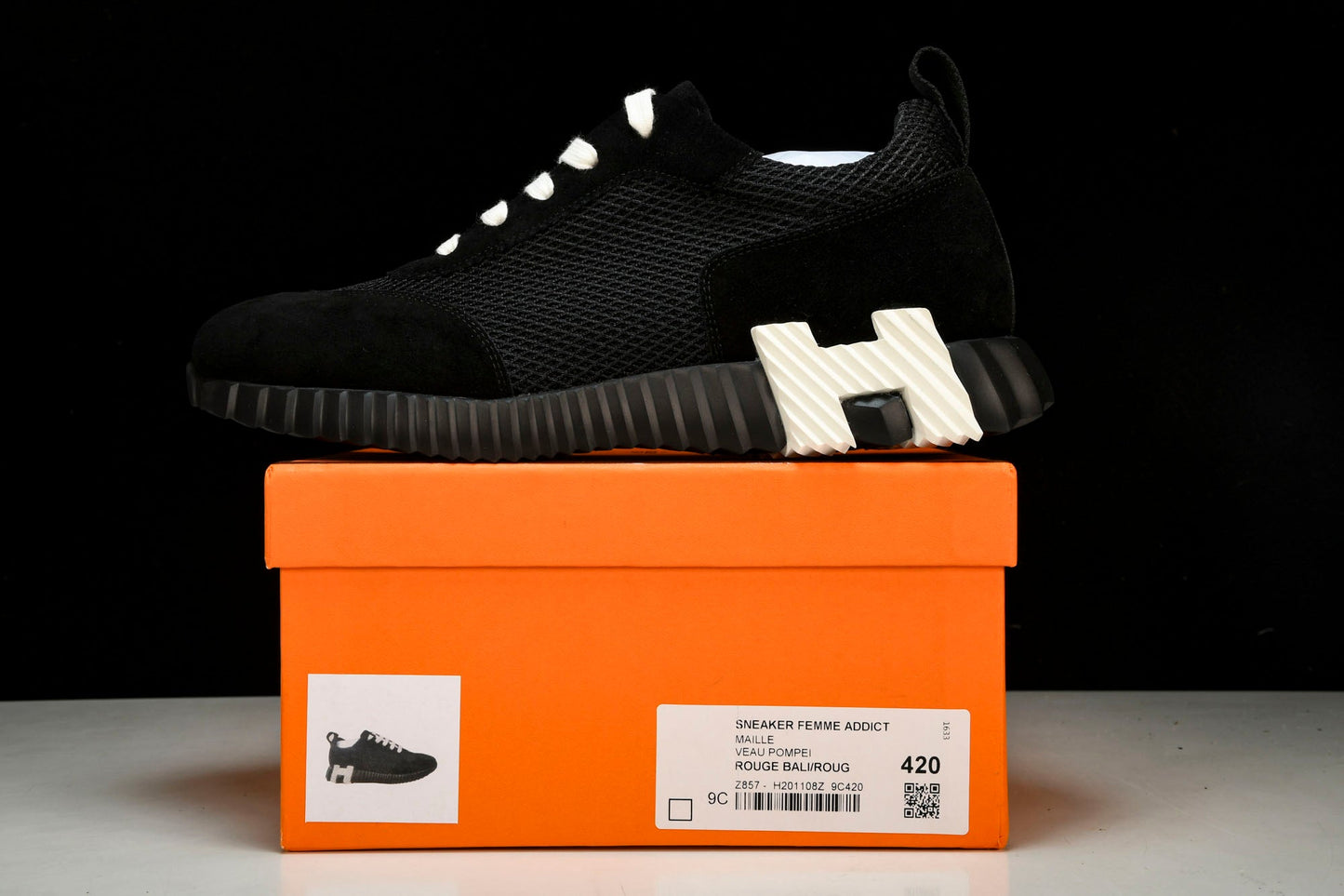Нermès Bouncing Sneaker 'Noir'