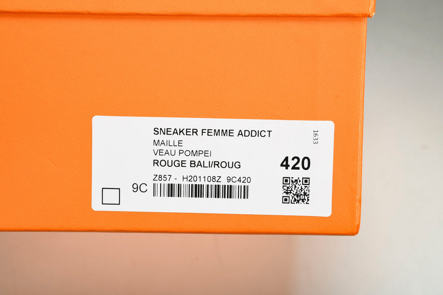 Нermès Bouncing Sneaker 'Blanc Orange'