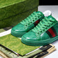 Guссi Ace Web 'Green Monogram'