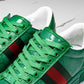 Guссi Ace Web 'Green Monogram'