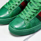 Guссi Ace Web 'Green Monogram'