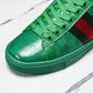 Guссi Ace Web 'Green Monogram'