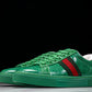 Guссi Ace Web 'Green Monogram'