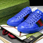 Guссi Ace Web 'Blue Monogram'