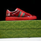 Guссi Ace Web 'Red Monogram'