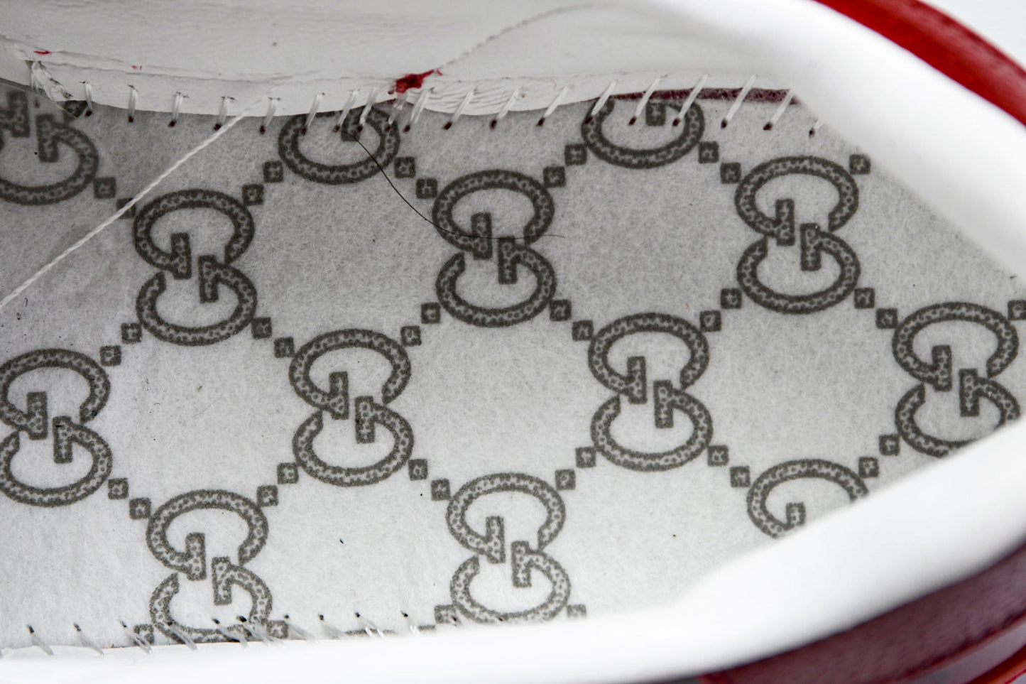Guссi Ace Web 'Red Monogram'