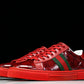 Guссi Ace Web 'Red Monogram'