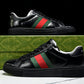 Guссi Ace Web 'Glossy Black Monogram'