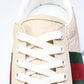 Guссi Ace Web 'Embossed Beige Monogram'