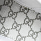 Guссi Ace Web 'Embossed White Monogram'