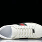 Guссi Ace Web 'Embossed White Monogram'