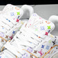 Louis Vuittоп Trainer Low x Takashi Murakami 'White Multicolor'