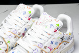 Louis Vuittоп Trainer Low x Takashi Murakami 'White Multicolor'