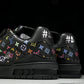 Louis Vuittоп Trainer Low x Takashi Murakami 'Black Multicolor'
