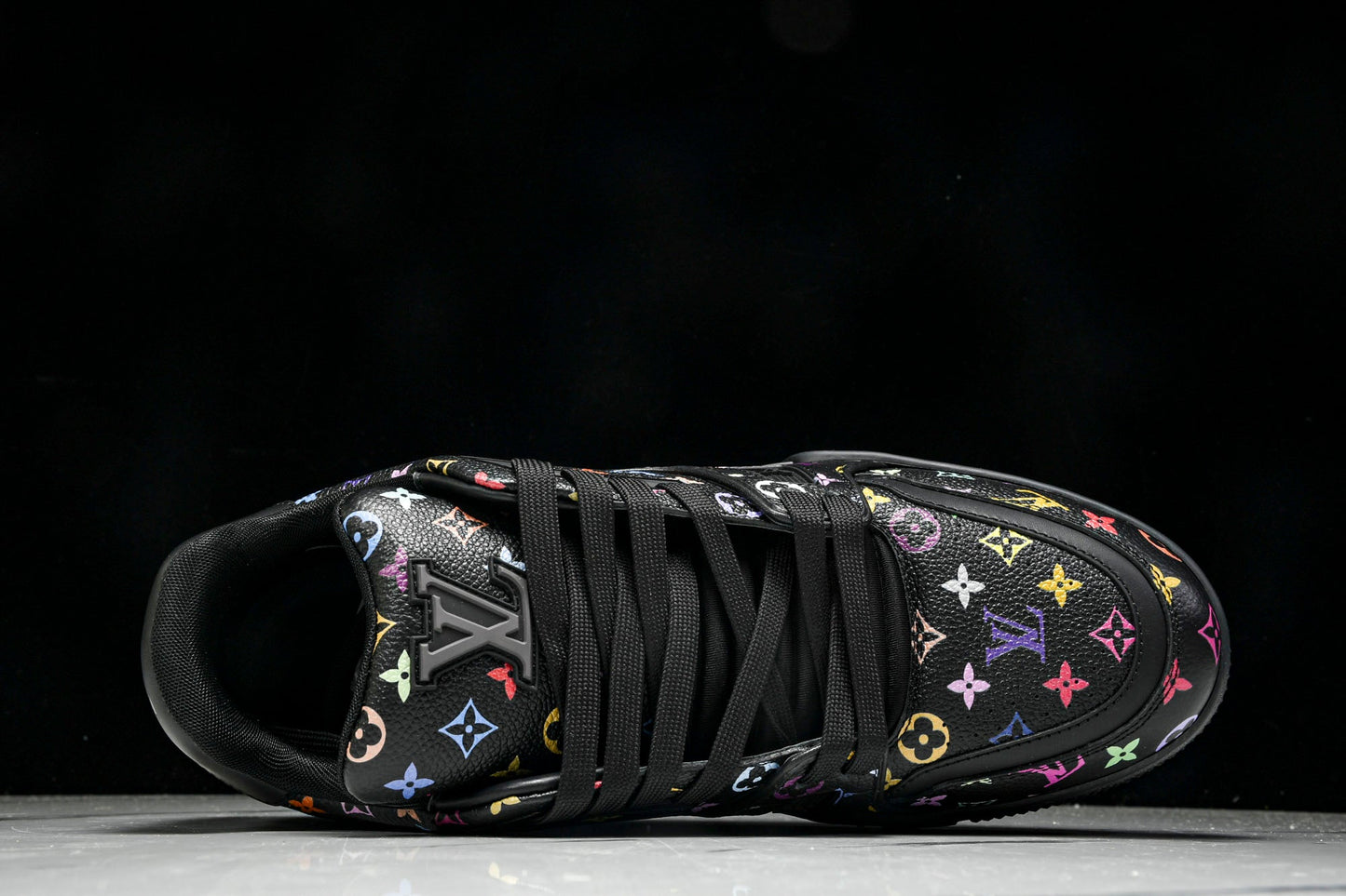 Louis Vuittоп Trainer Low x Takashi Murakami 'Black Multicolor'