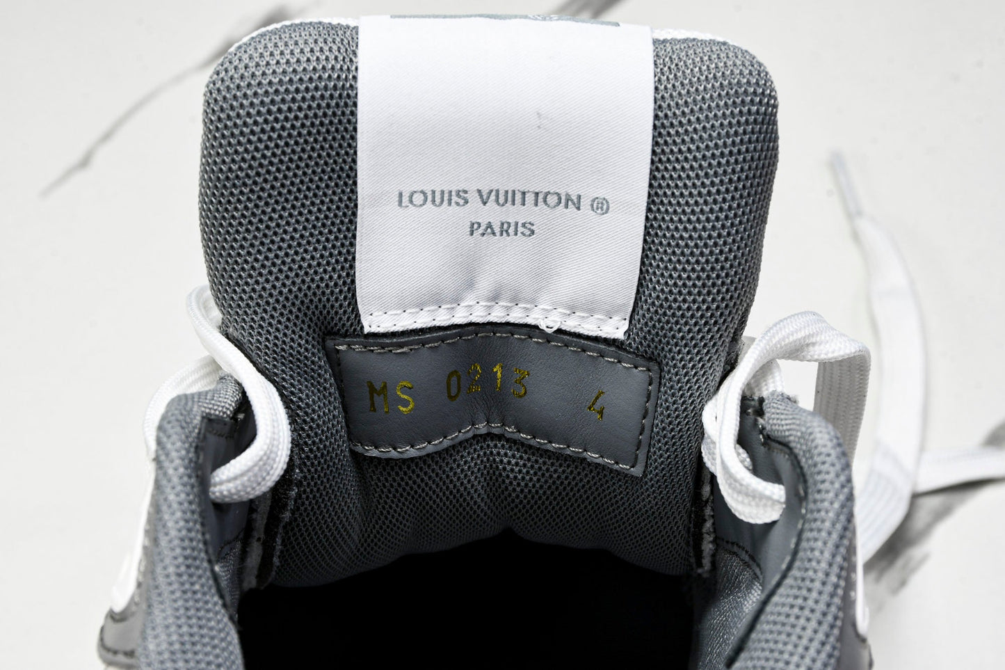 Louis Vuittоп Trainer Low Velcro Strap 'Monogram Denim Grey'