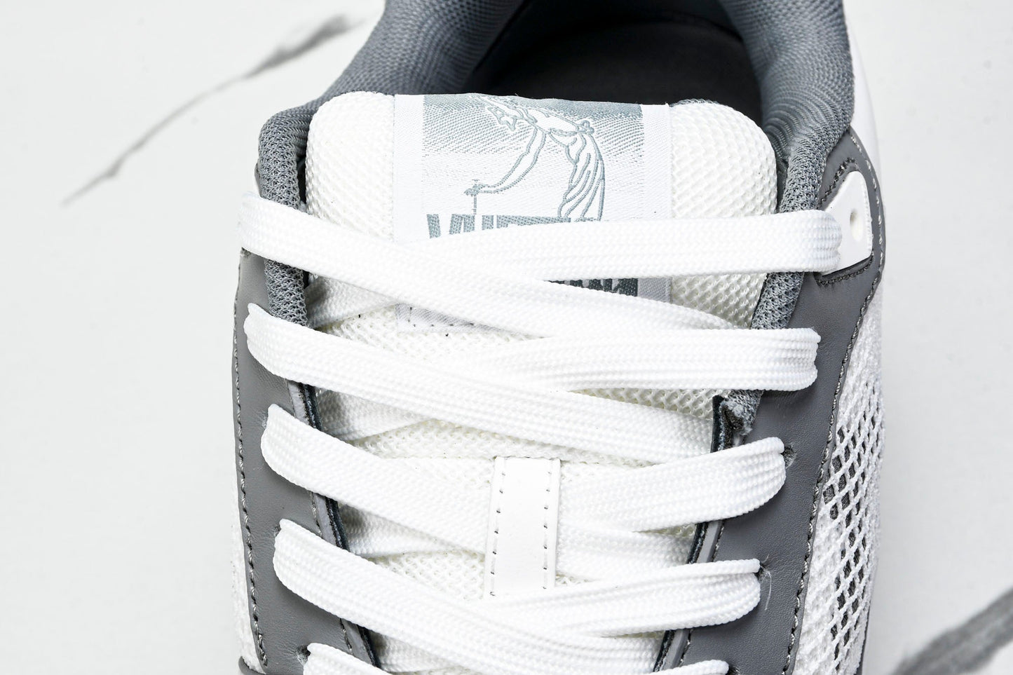 Louis Vuittоп Trainer Low Velcro Strap 'Monogram Denim Grey'