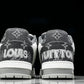 Louis Vuittоп Trainer Low Velcro Strap 'Monogram Denim Grey'