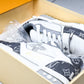Louis Vuittоп Trainer Low Velcro Strap 'Monogram Denim Grey'